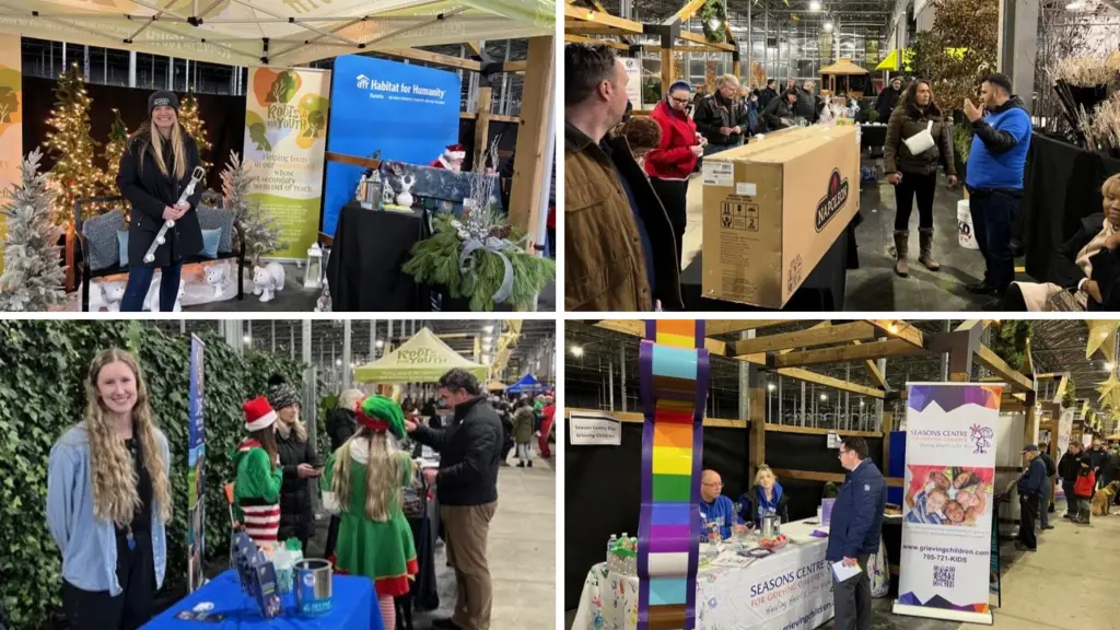 People enjoying our Charity Fair Event 