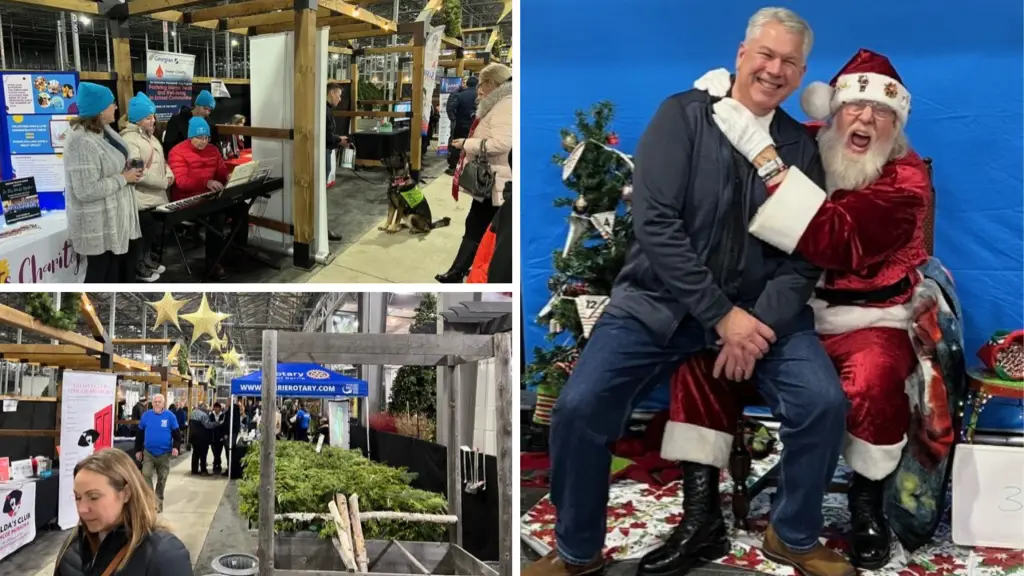 People enjoying our Charity Fair Event 